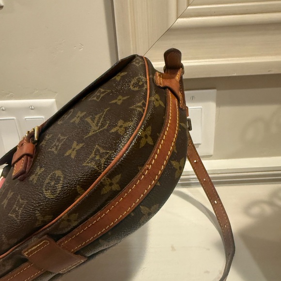 Louis Vuitton Jeune Fille MM Monogram Crossbody or Shoulder Bag Clean Interior - Picture 9 of 14